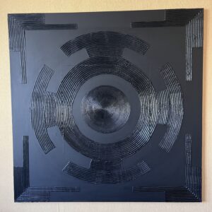 The Black Mandala - full painting