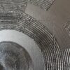 The Black Mandala - textured detail